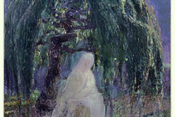 RITA MASCIALINO, LA MADONNA CON IL BAMBINO (IL SALICE) DI ANGIOLO D’ANDREA